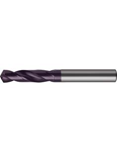 Broca corta DIN6539 MDI TiALN tipo N vastago cilindrico 4,30mm FORMAT