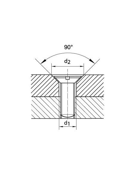 Broca escalon mltp guias DIN8374 HSS 90 M4 FORMAT