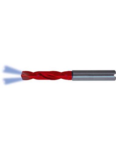 Broca espiral de metal duro integral FIRE refrig. interior Vastago 6537HA 3xD 5,20mm GÜHRING