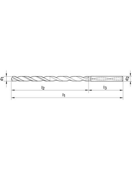 Broca espiral SL WN MDI refrigeracion interior FIRE vastago HA 7xD 5,80mm GÜHRING