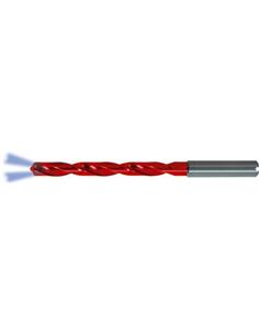 Broca espiral de metal duro integral FIRE refrig. Interior Vastago HA 7xD 6,30mm GÜHRING