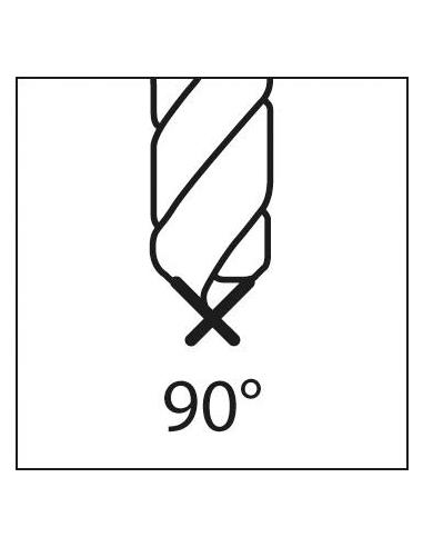 Avellanador desbarbador HSS agjo transversal 90 40-50mm FORMAT
