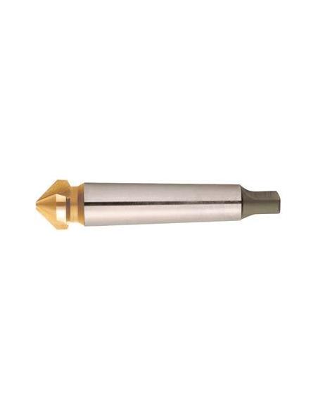Avellanador conico DIN335 HSS TiN form D vastago CM 90 37mm FORMAT
