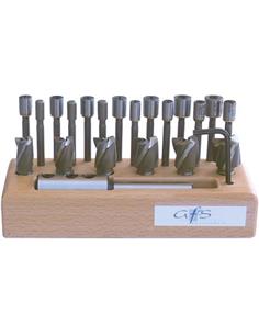 Jgo avellanador espiga vastago CM1 Tam.0 GFS
