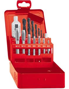 Jgo macho roscar 1 pasada DIN352 HSS M3-M12 FORMAT