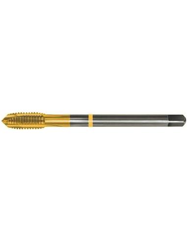 Machos roscar a maquina DIN371 HSSE TiN forma B M1,4 GÜHRING