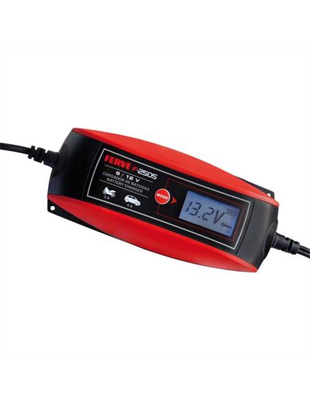 CARGADOR AUTOMATICO 6-12V HF-2505 2/4A - FERVE - HF