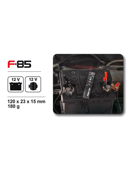 FERVE COMPROBADOR DE CARGA DE BATERIAS 12V - F-85