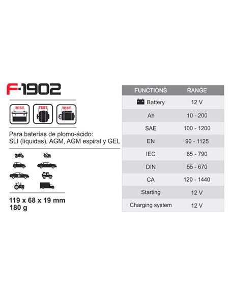 ANALIZADOR F-1902 12V 25-200AH