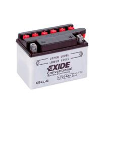 BATERIA MOTO ETX4L-BS EXIDE AGM 12V 3A - con ácido
