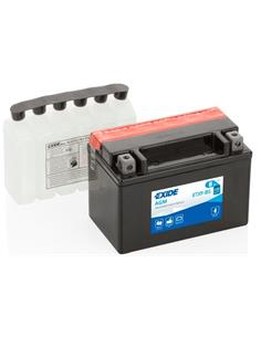BATERIA MOTO ETX9-BS EXIDE AGM 12V 8A - con ácido