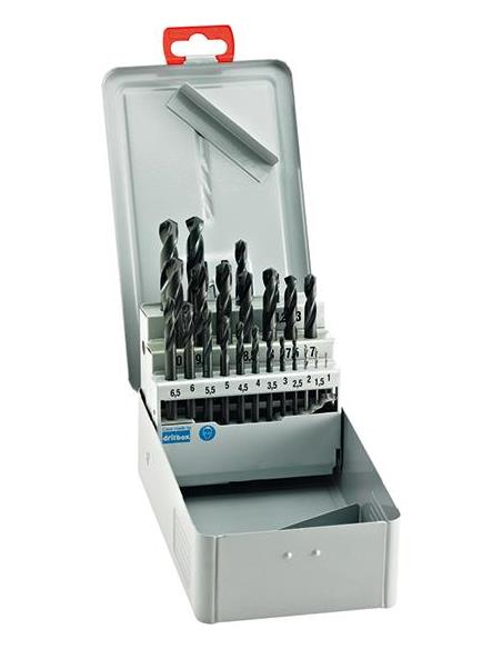 Jgo brocas cortas DIN1897 HSS tipo N 1-10,5mm FORMAT