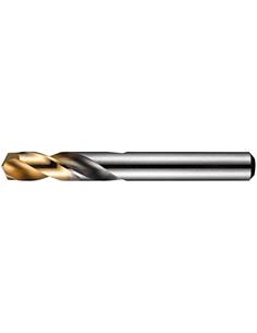 Broca corta HSS DIN1897N 9,3mm 135G tipo N 2,5xD A0229.3 TiN pnta Dormer