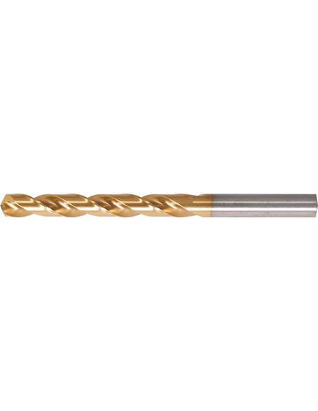 Broca espiral DIN338 HSSE TiN tipo Ti 10,0mm FORMAT