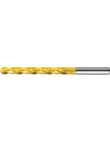 Broca espiral DIN338 HSSE TiN tipo UNI 1,0mm FORMAT