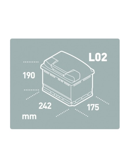 BATERIA TUDOR TECHNICA 12V 95AH +DCHA
