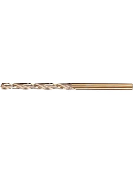 Broca espiral DIN338 HSSE vastago triangular GoldOxid 4,5mm FORMAT