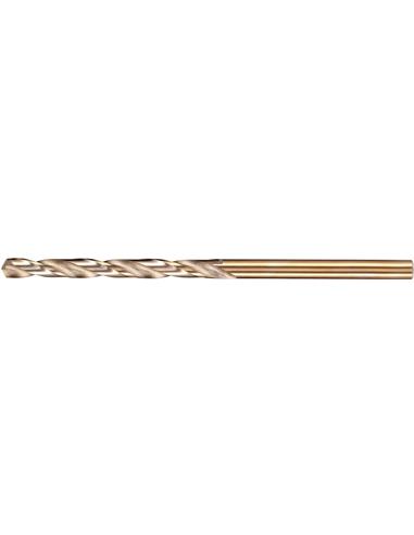 Broca espiral DIN338 HSSE vastago triangular GoldOxid 5mm FORMAT