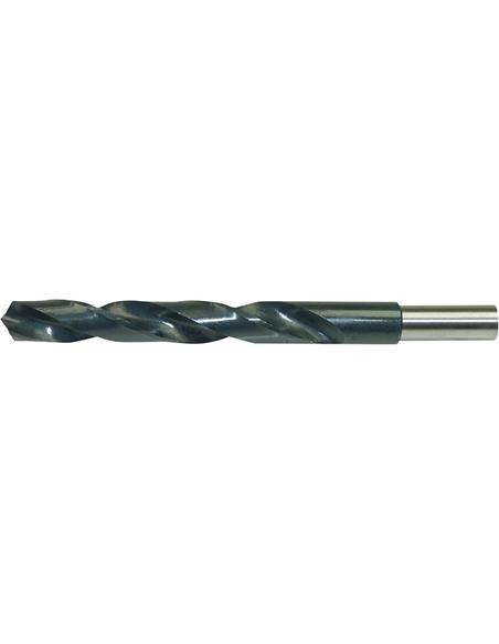 Broca espiral DIN338 HSS rectificada tipo N vastago rebajado 10mm / 11,0mm FORMAT