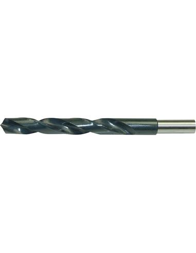 Broca espiral DIN338 HSS rectificada tipo N vastago rebajado 13mm / 19,0mm FORMAT