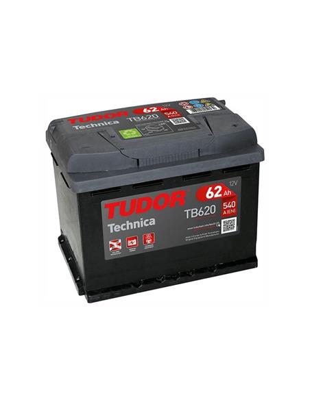 BATERIA TUDOR TECHNICA 12V 60AH +DCHA