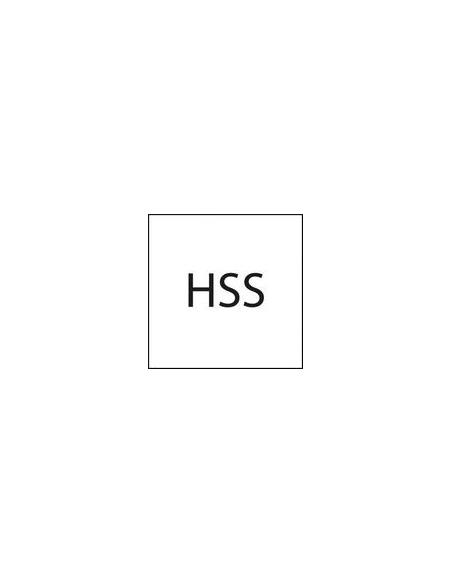 Broca de centrar DIN333 HSS TiN forma A 0,50mm FORMAT