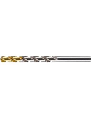 Broca espiral DIN338 HSS TiN-TiP forma C 6,2mm FORMAT