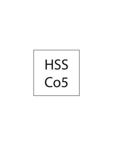 Broca de centrar DIN333 HSSCo5 forma A 1,6mm FORMAT