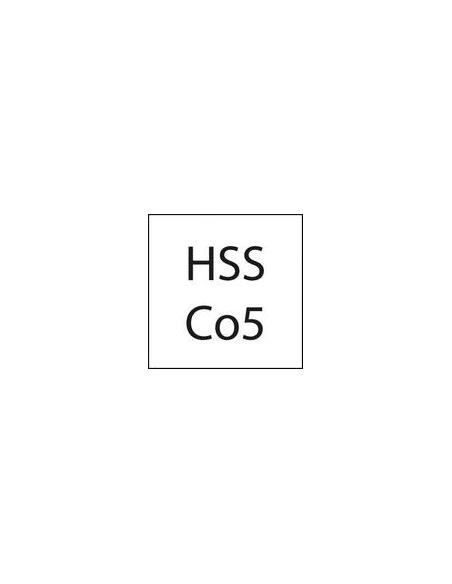 Broca de centrar DIN333 HSSCo5 forma A 1,6mm FORMAT