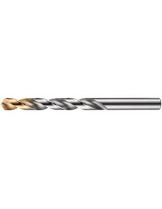 Broca espiral HSS DIN338N 9,8mm 118G tipo N 4xD A0029.8 TiN pnta Dormer