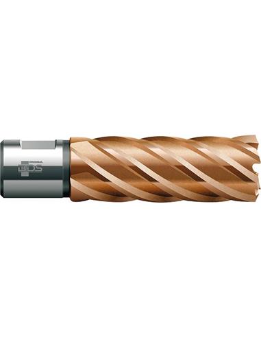 Broca trepanadora VARIOPlus larga KBI HSS vastago Weldon 45/50mm BDS