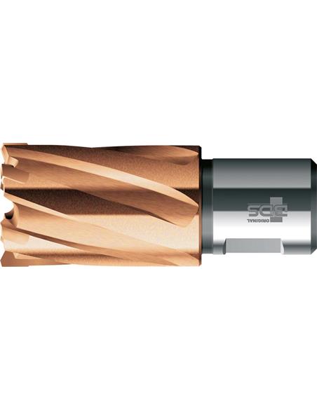 Broca trepanadora corta HKK-PLUS HM vastago Weldon 18/30mm BDS
