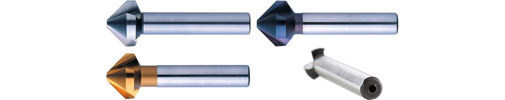 Avellanador cónico y desbarbador ADVANCED LINE® 90° con vástago Rotastop® - EXACT